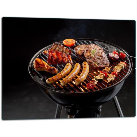 Tablero de corte de placa de vidrio 52x40 Grill