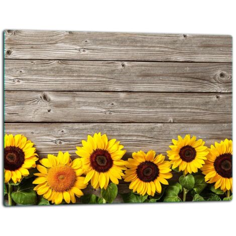 Tablero de corte de placa de vidrio 52x40 madera