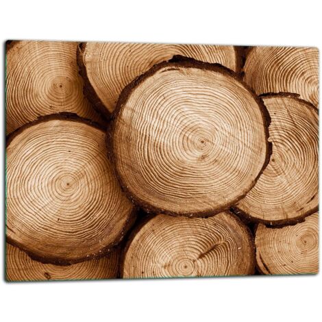 Tablero de corte de placa de vidrio 52x40 madera