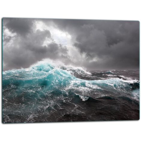 Tablero de corte de placa de vidrio 52x40 mar