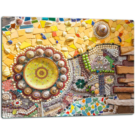 Tablero de corte de placa de vidrio 52x40 Mosaic