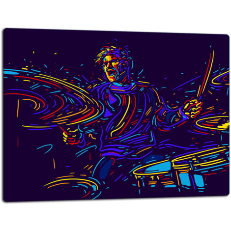 Tablero de corte de placa de vidrio 52x40 msico