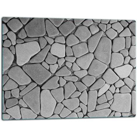 Tablero de corte de placa de vidrio 52x40 Piedra gris