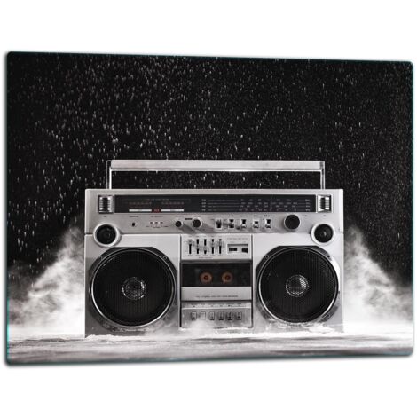 Tablero de corte de placa de vidrio 52x40 Radio