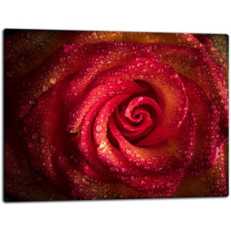Tablero de corte de placa de vidrio 52x40 rosa