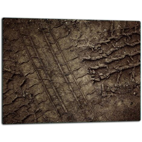 Tablero de corte de placa de vidrio 52x40 sendero