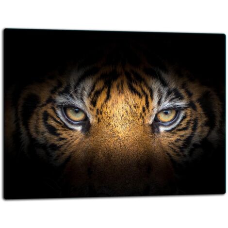 Tablero de corte de placa de vidrio 52x40 tigre