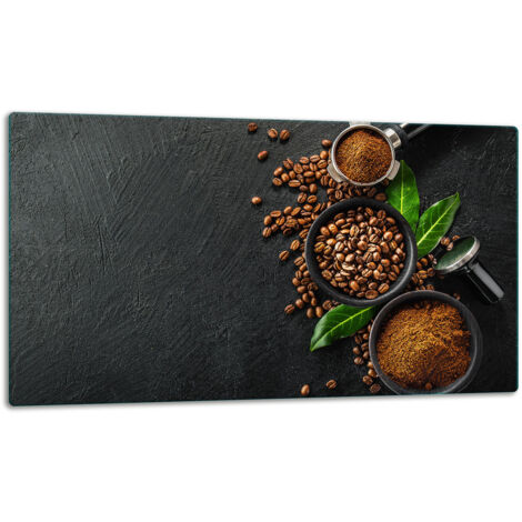 Tablero de corte de plato de vidrio 52x30 Caf
