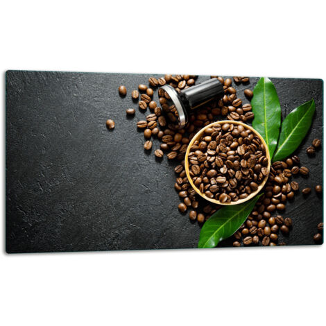 Tablero de corte de plato de vidrio 52x30 Caf