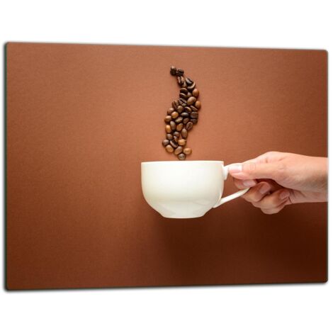 Tablero de corte de plato de vidrio 52x40 Caf