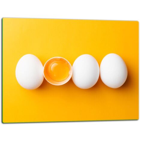 Tablero de corte de plato de vidrio 52x40 huevos