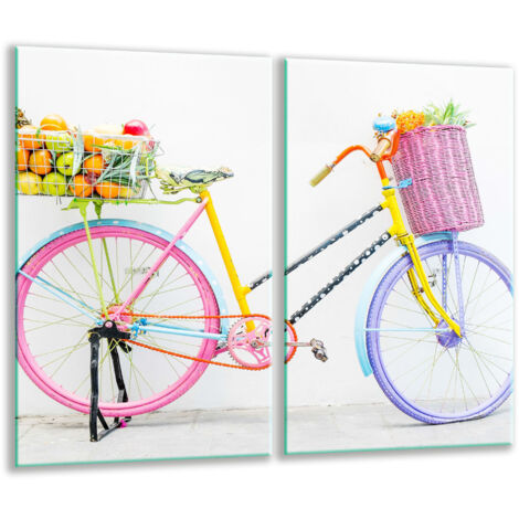 Tablero de corte de vidrio 2x 30x52 bicicleta