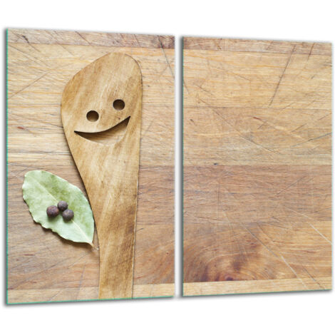 Tablero de corte de vidrio 2x 30x52 cocina