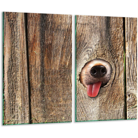 Tablero de corte de vidrio 2x 30x52 madera