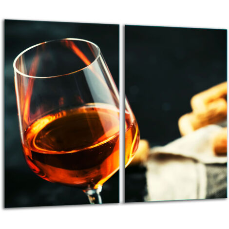 Tablero de corte de vidrio 2x 30x52 vino