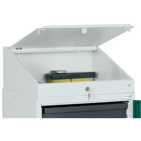 Tablero de escritorio A272 / 91xL500xF500mm gris claro STUMPF