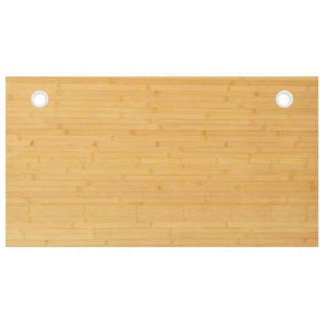 Tablero de escritorio de bambú 100x60x1,5 cm vidaXL