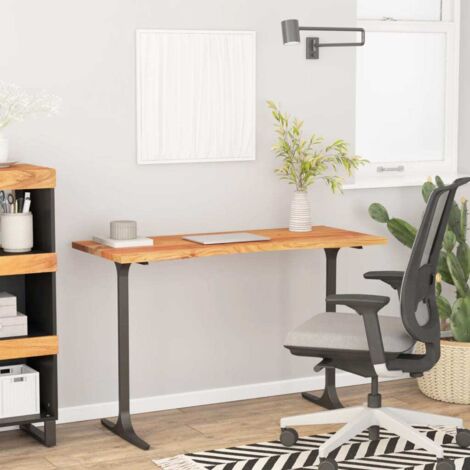 Tablero de escritorio rectangular madera acacia 110x60x2,5 cm vidaXL