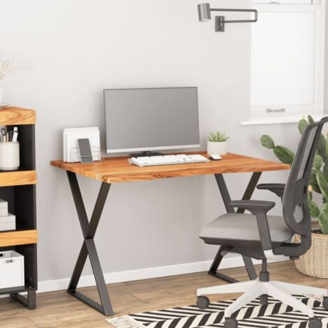 Tablero de escritorio rectangular madera acacia 110x80x2,5 cm