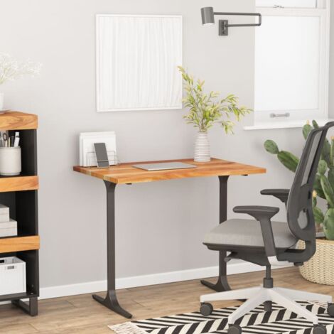 Tablero de escritorio rectangular madera de acacia 90x60x2,5 cm vidaXL