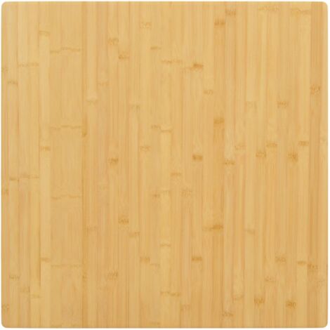 Tablero de mesa de bambú 70x70x2,5 cm