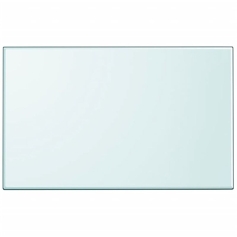 

Tablero de mesa de cristal templado cuadrado 1000x620 mm