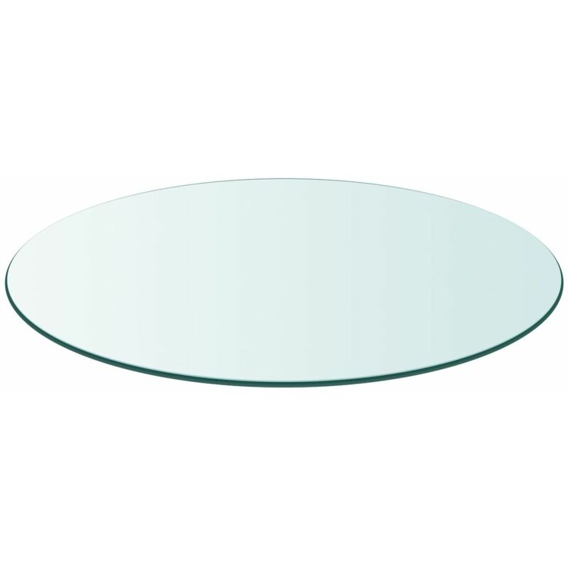 

Tablero de mesa de cristal templado redondo 700 mm