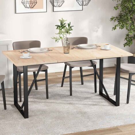 Tablero de mesa rectangular 3 uds madera de pino 80x53x2,5 cm vidaXL