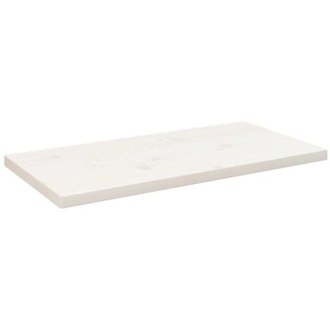 Tablero de mesa rectangular madera de pino  80x40x2,5 cm
