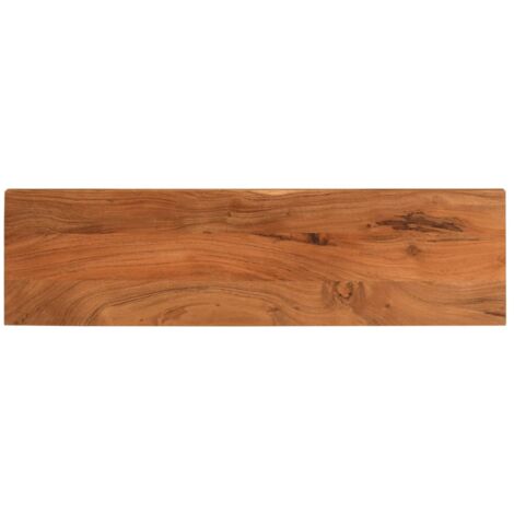 Tablero de mesa rectangular madera maciza acacia 110x20x3,8 cm vidaXL