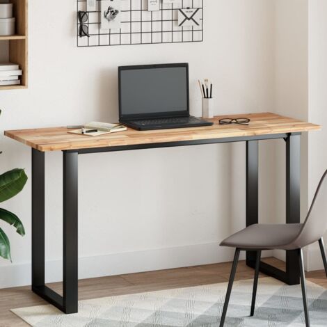 Tablero de mesa rectangular madera maciza acacia 120x50x2 cm vidaXL