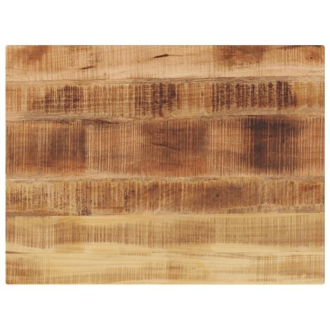 Tablero de mesa rectangular madera maciza mango 80x60x1,5 cm
