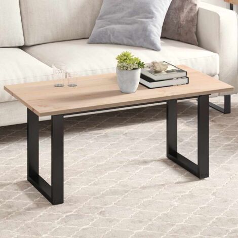 Tablero de mesa rectangular madera maciza pino 100x50x1,7 cm