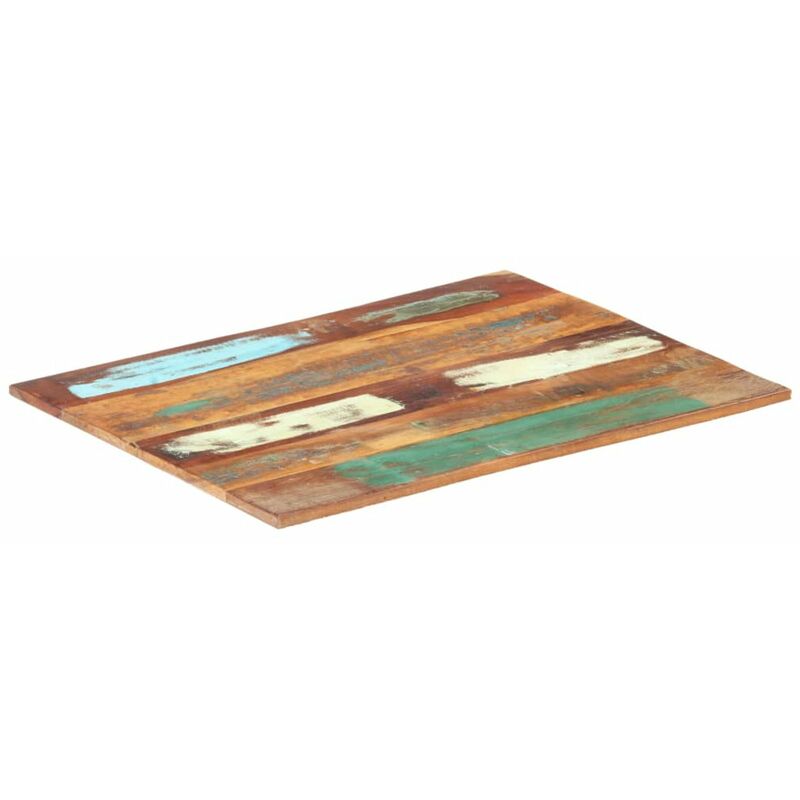 

Tablero de mesa rectangular madera reciclada 70x90 cm 15-16 mm