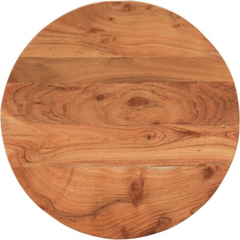 Tablero de mesa redondo madera maciza de acacia Ø60x2,5 cm vidaXL
