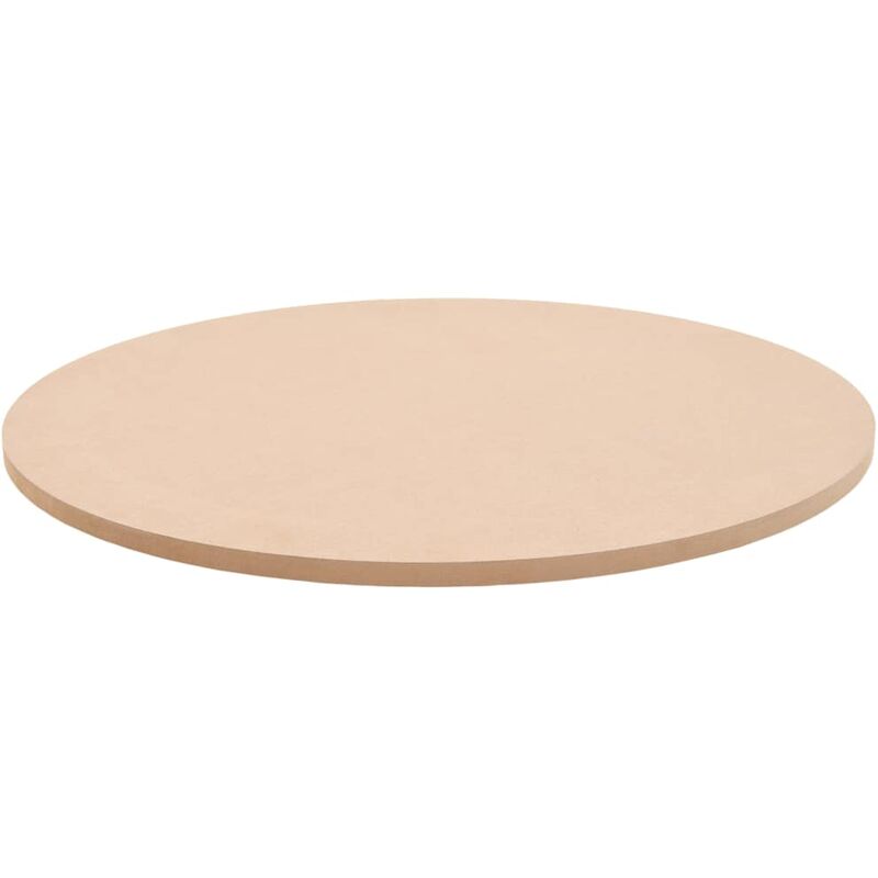 

Happyshopping - Tablero de mesa redondo MDF 700x18 mm
