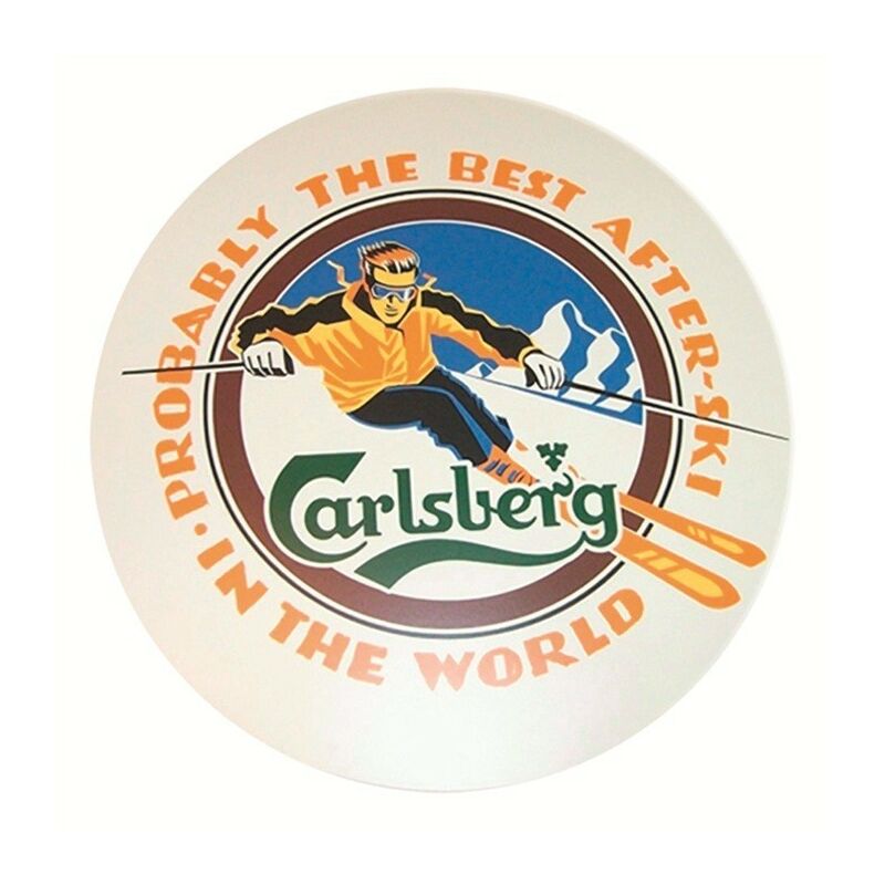 

BHD - Tablero de mesa Werzalit - Ejemplo Logo Carlsberg
