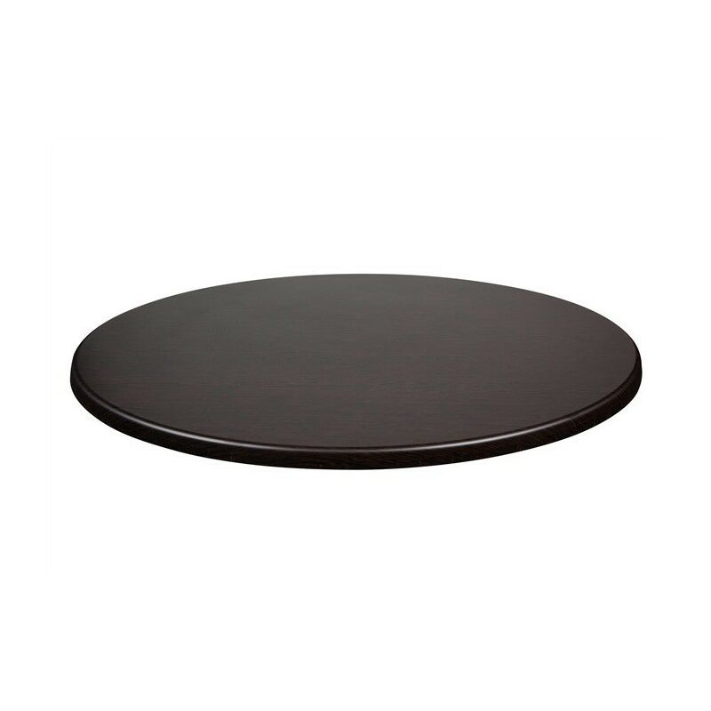 

Tablero de mesa Werzalit-Sm, WENGUÉ 103, 70 cms de diámetro*.