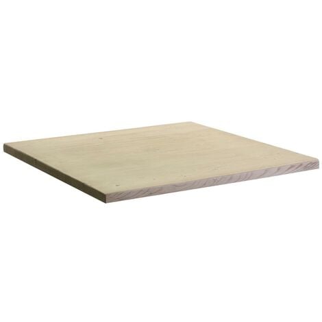 Tablero de resina para exterior rectangular natural