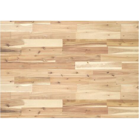 Tablero escritorio madera maciza acacia sin tratar 120x70x4 cm