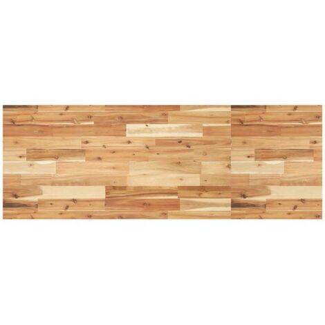 Tablero escritorio madera maciza acacia sin tratar 140x50x2 cm