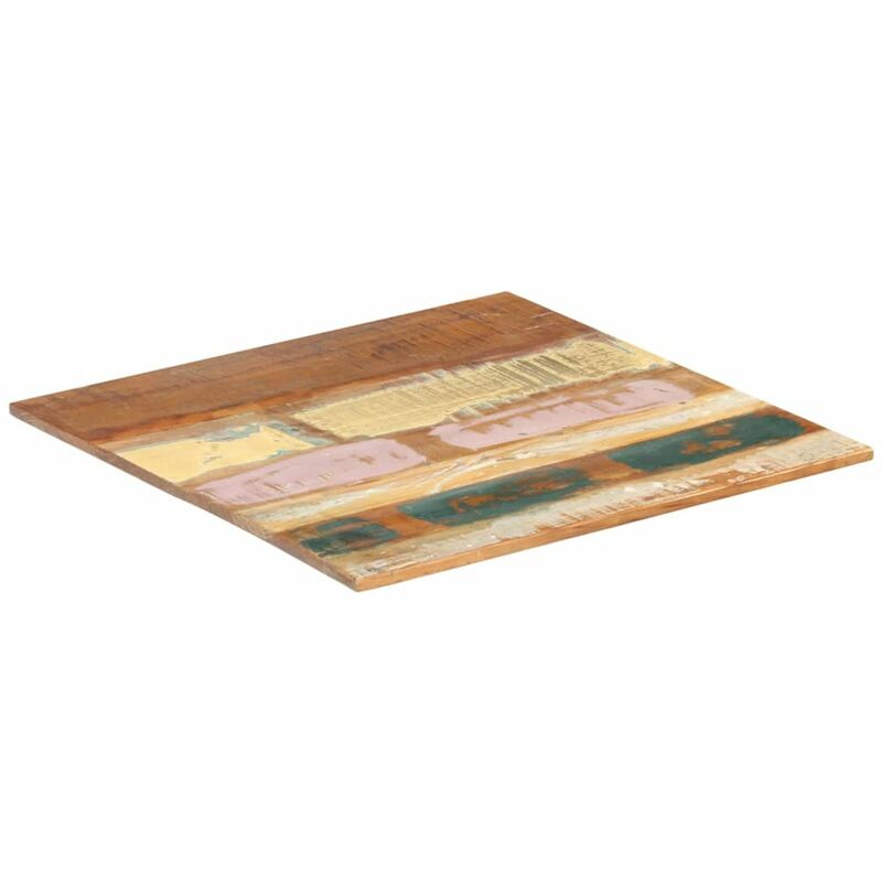 

Tablero mesa cuadrada 60x60cm 15-16mm madera maciza reciclada