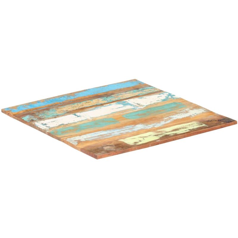 

Tablero mesa cuadrada 80x80 cm 15-16 mm madera maciza reciclada
