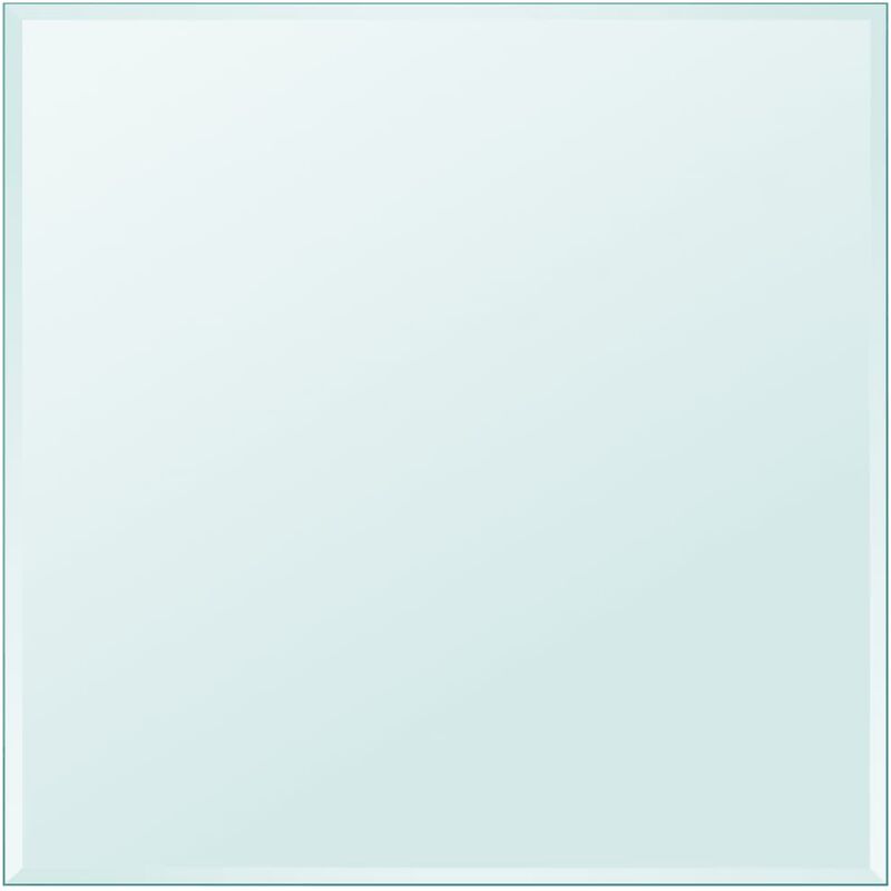 

Tablero mesa de cristal templado cuadrado 700x700 mm