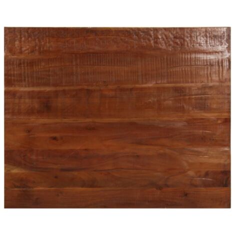 Tablero mesa rectangular madera maciza reciclada 100x80x2,5 cm