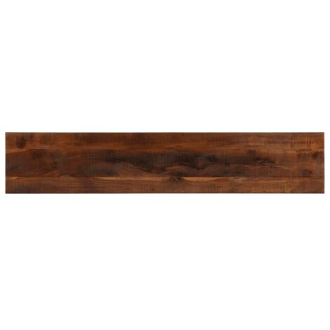 Tablero mesa rectangular madera maciza reciclada 180x30x2,5 cm