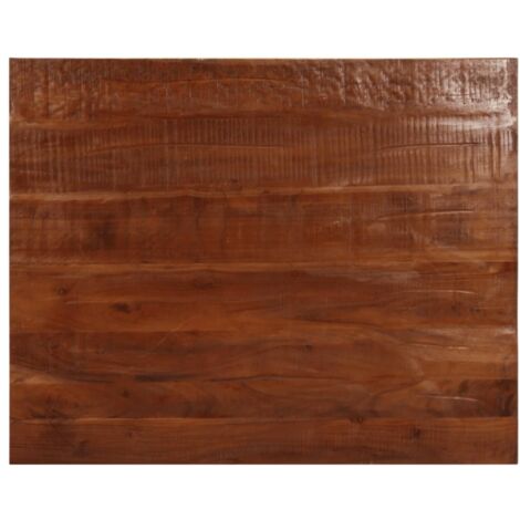Tablero mesa rectangular madera maciza reciclada 90x80x2,5 cm