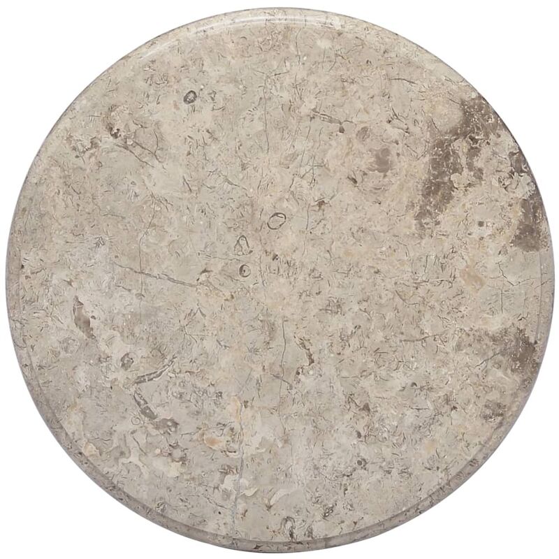 

Tablero para mesa mármol gris Ø50x2,5 cm