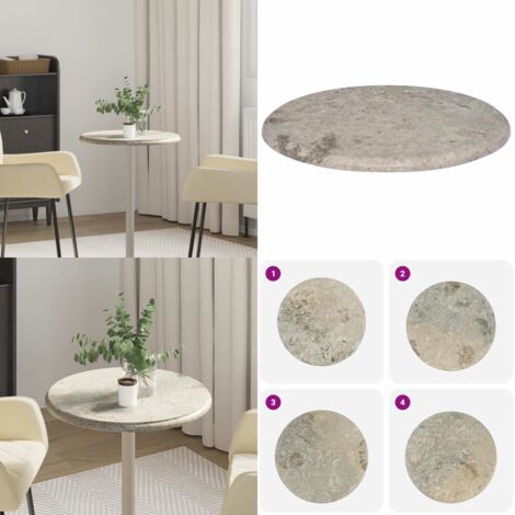 Tablero para mesa mármol gris Ø50x2,5 cm - Tablero de mármol - Mármol para mesa