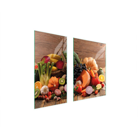 TABLERO PROTECTOR DE VIDRIO 75x52 ALIMENTOS